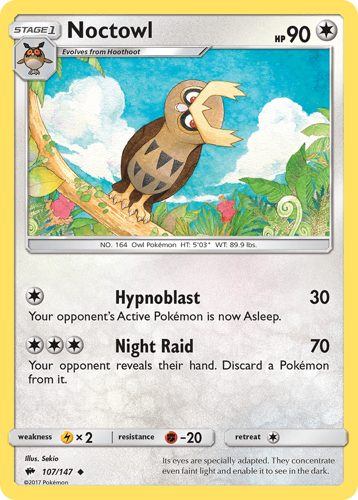 Noctowl Burning Shadows