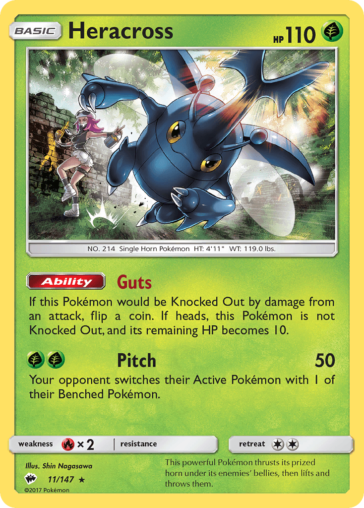 Heracross Burning Shadows