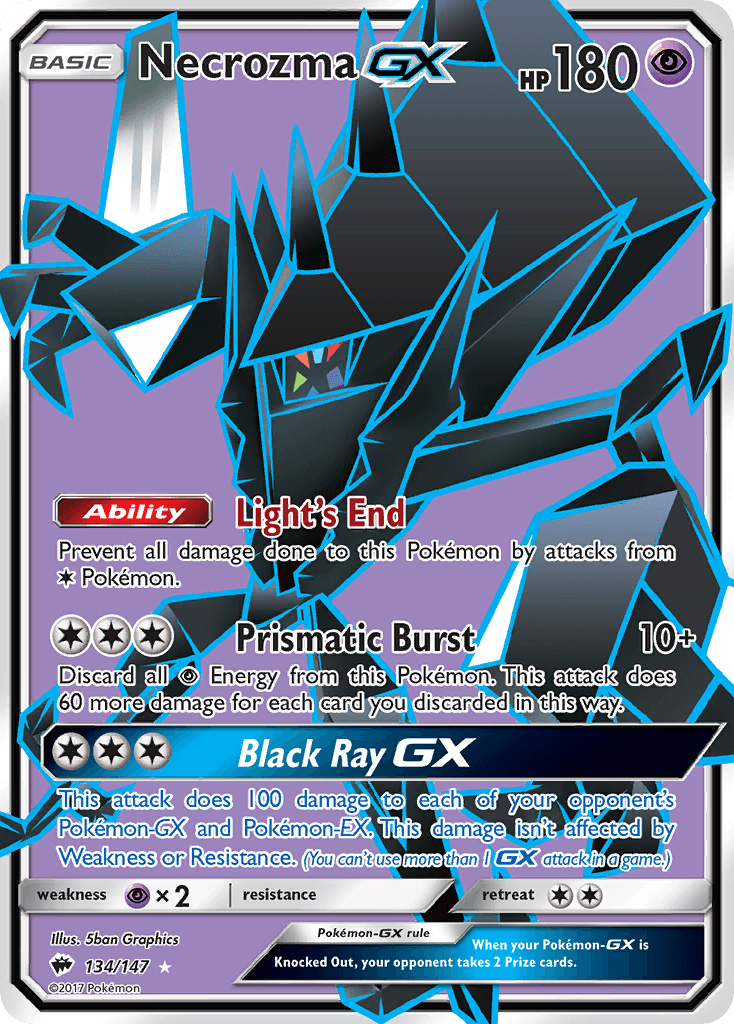 Necrozma-GX Burning Shadows