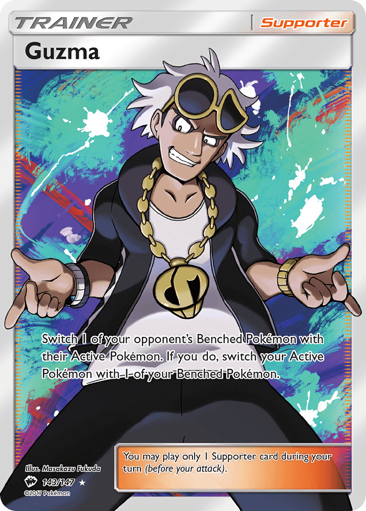 Guzma Burning Shadows