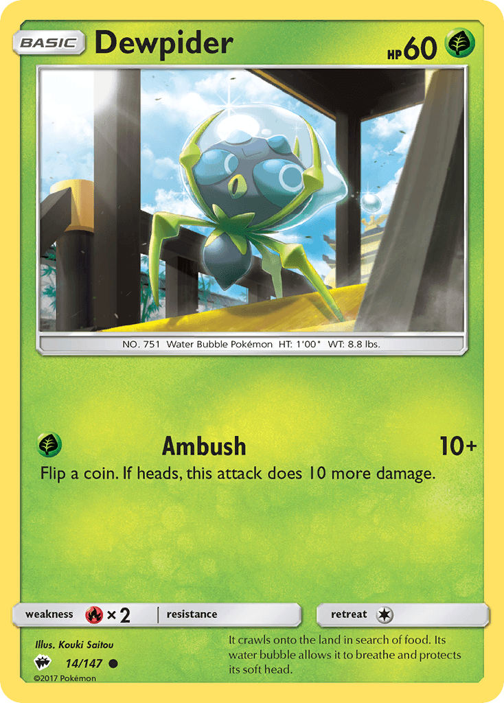 Dewpider Burning Shadows