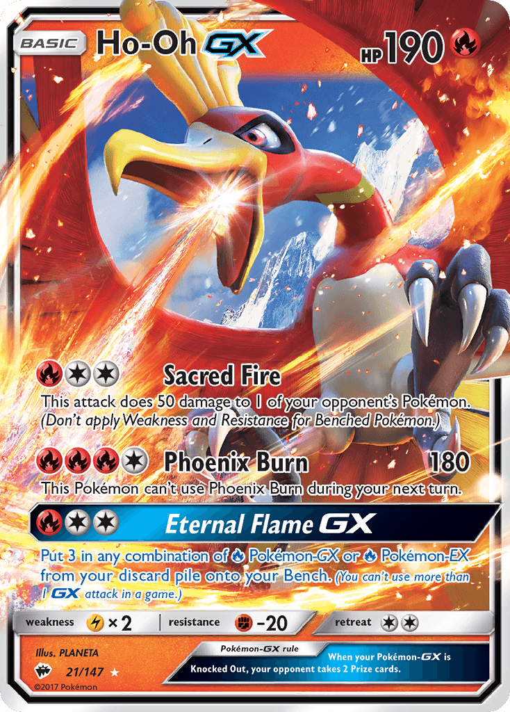 Ho-Oh-GX Burning Shadows