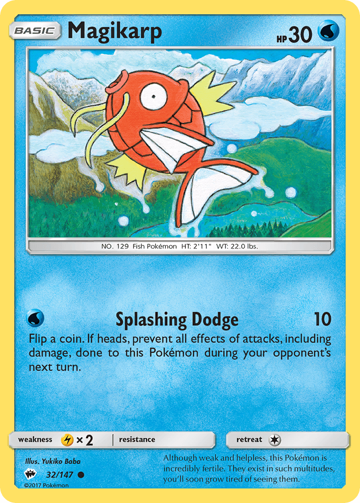Magikarp Burning Shadows