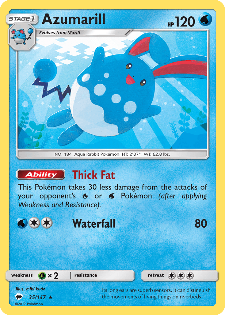 Azumarill Burning Shadows