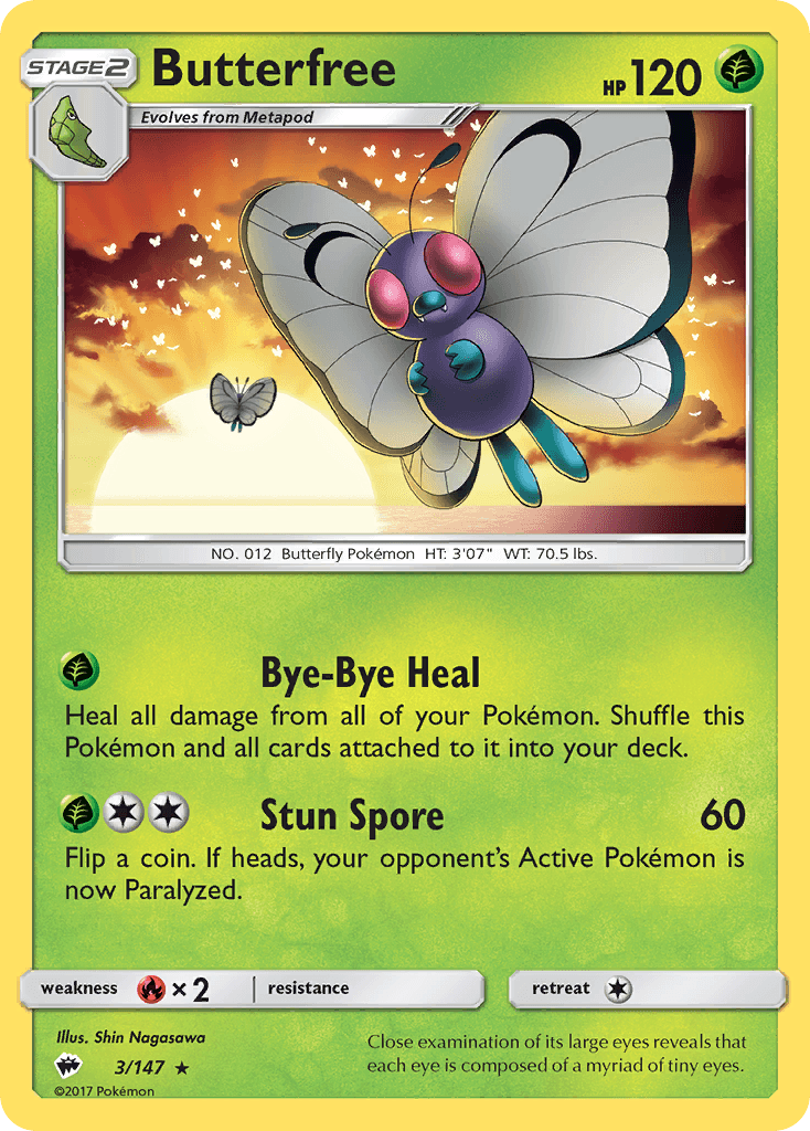 Butterfree Burning Shadows