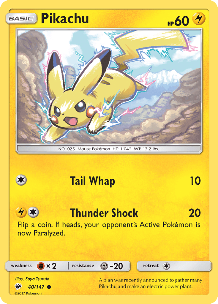 Pikachu Burning Shadows