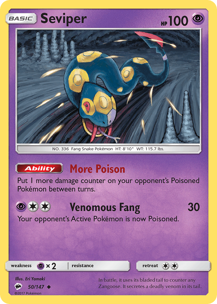 Seviper Burning Shadows