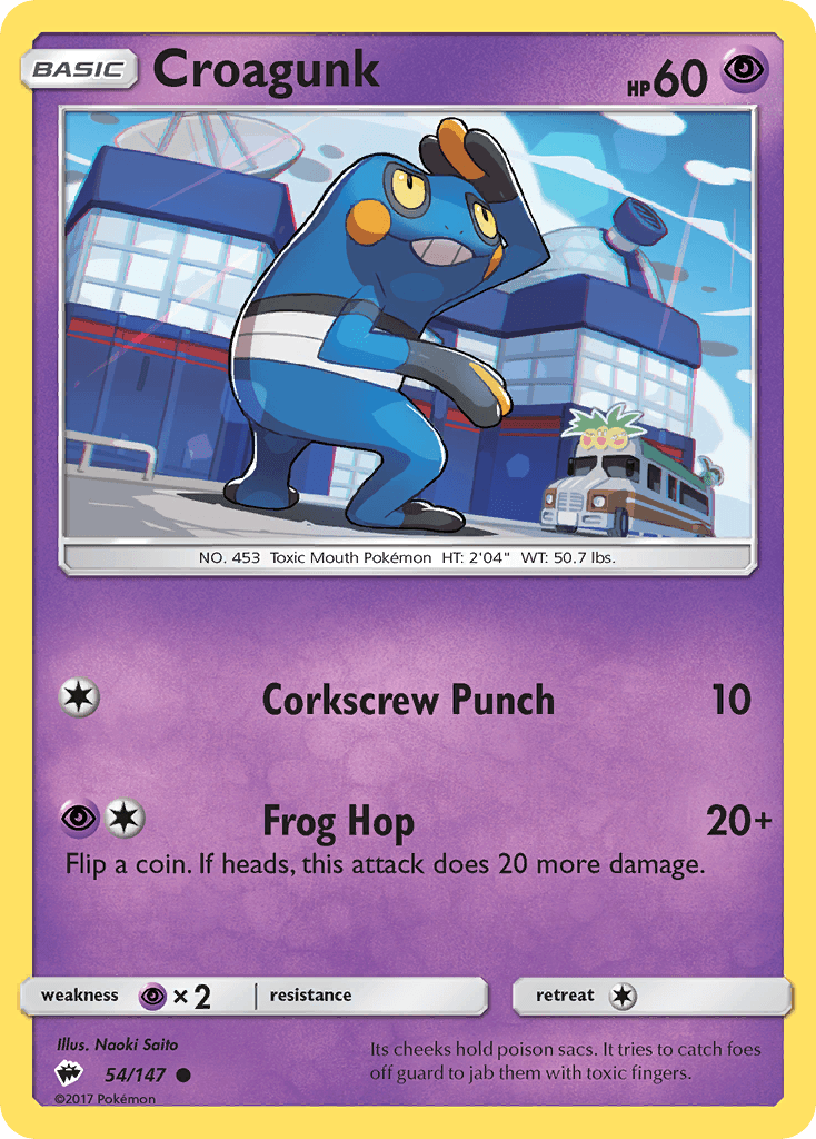 Croagunk Burning Shadows