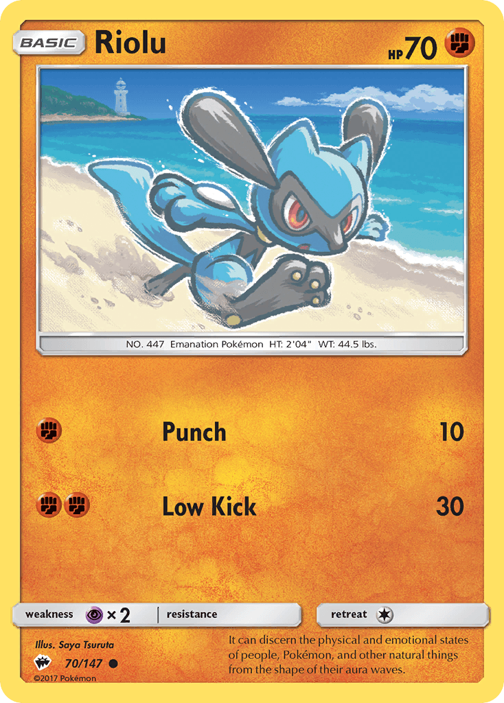 Riolu Burning Shadows