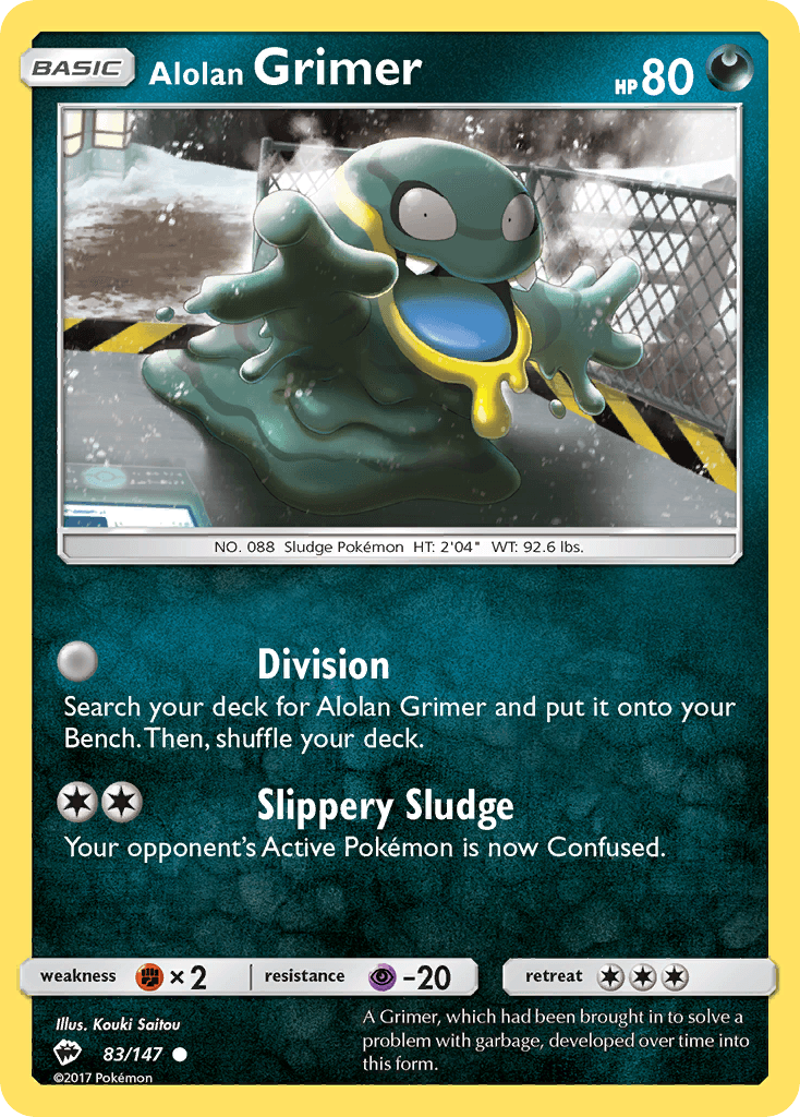 Alolan Grimer Burning Shadows