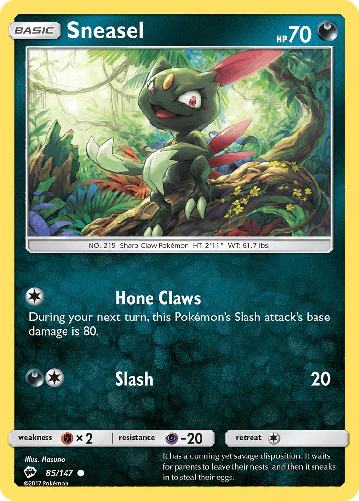 Sneasel Burning Shadows