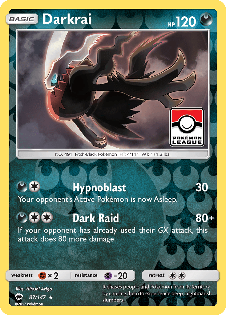 Darkrai Burning Shadows