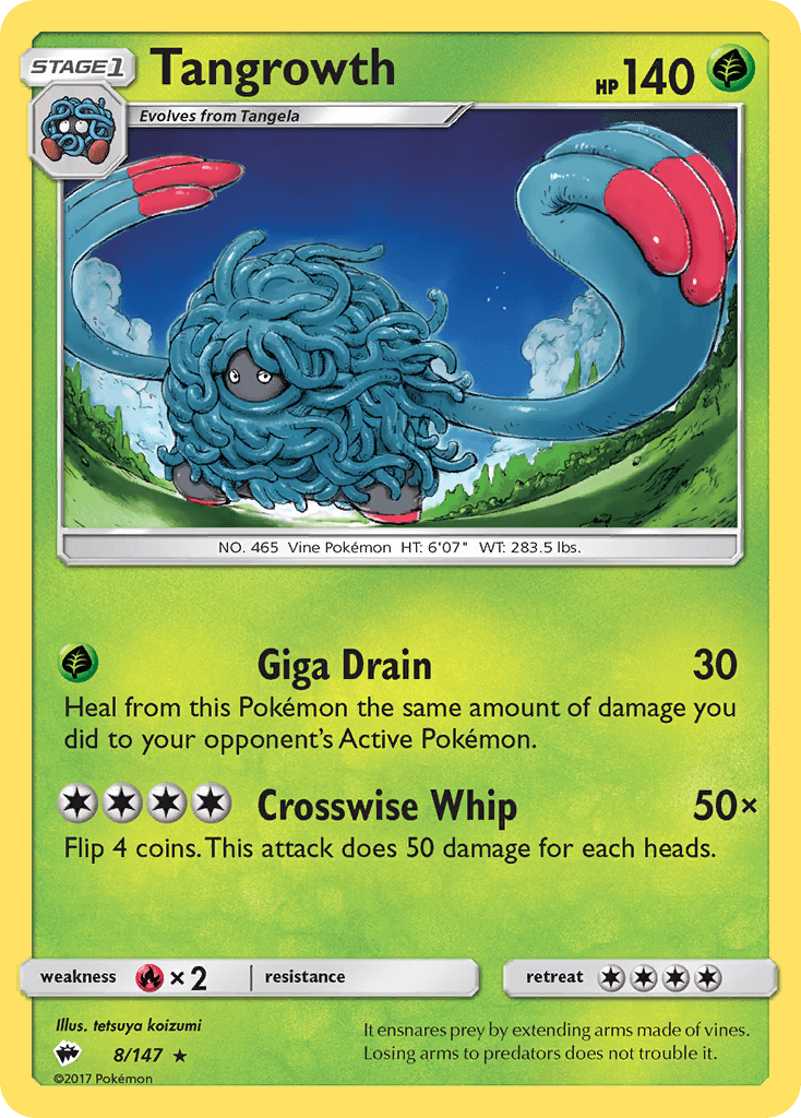 Tangrowth Burning Shadows