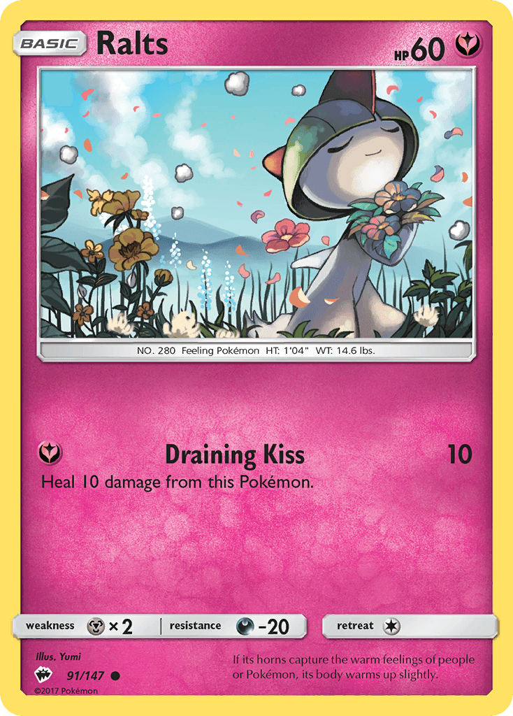 Ralts Burning Shadows