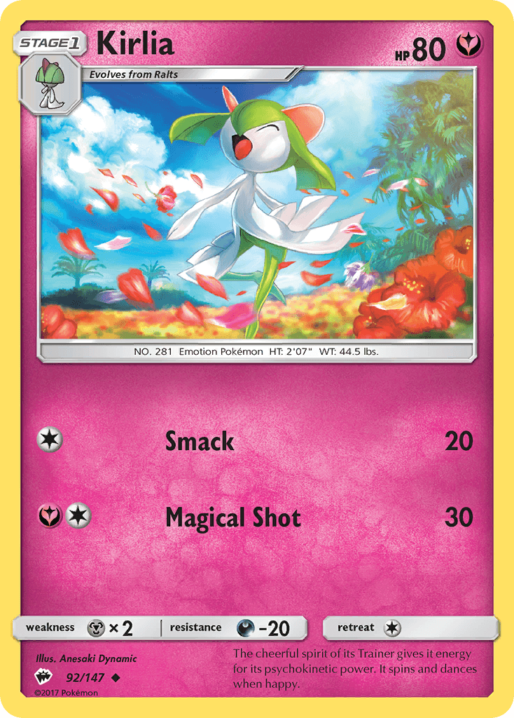 Kirlia Burning Shadows