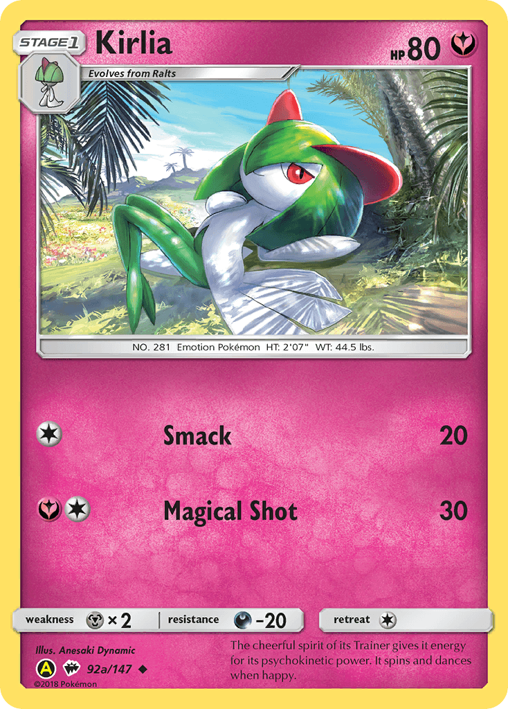 Kirlia Burning Shadows