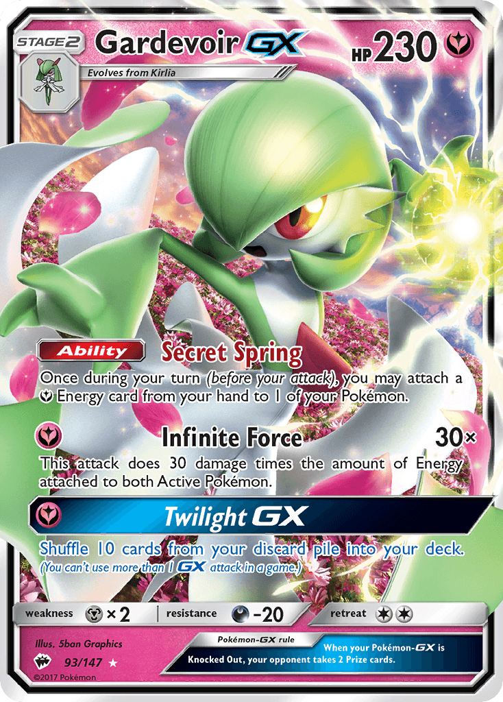 Gardevoir-GX Burning Shadows