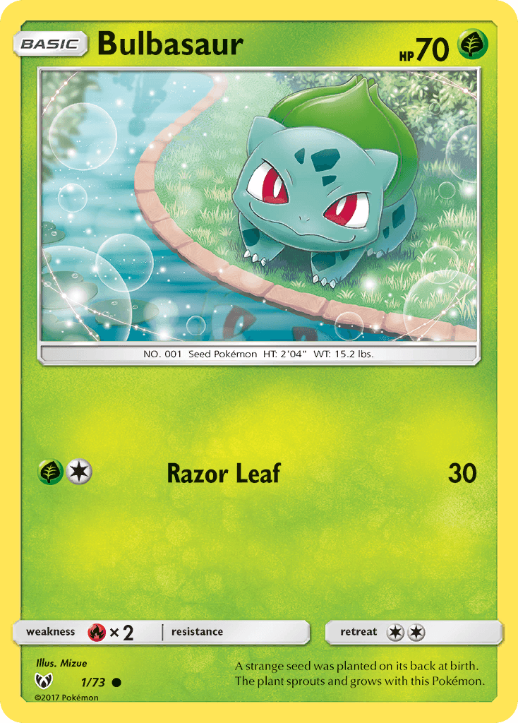 Bulbasaur Shining Legends