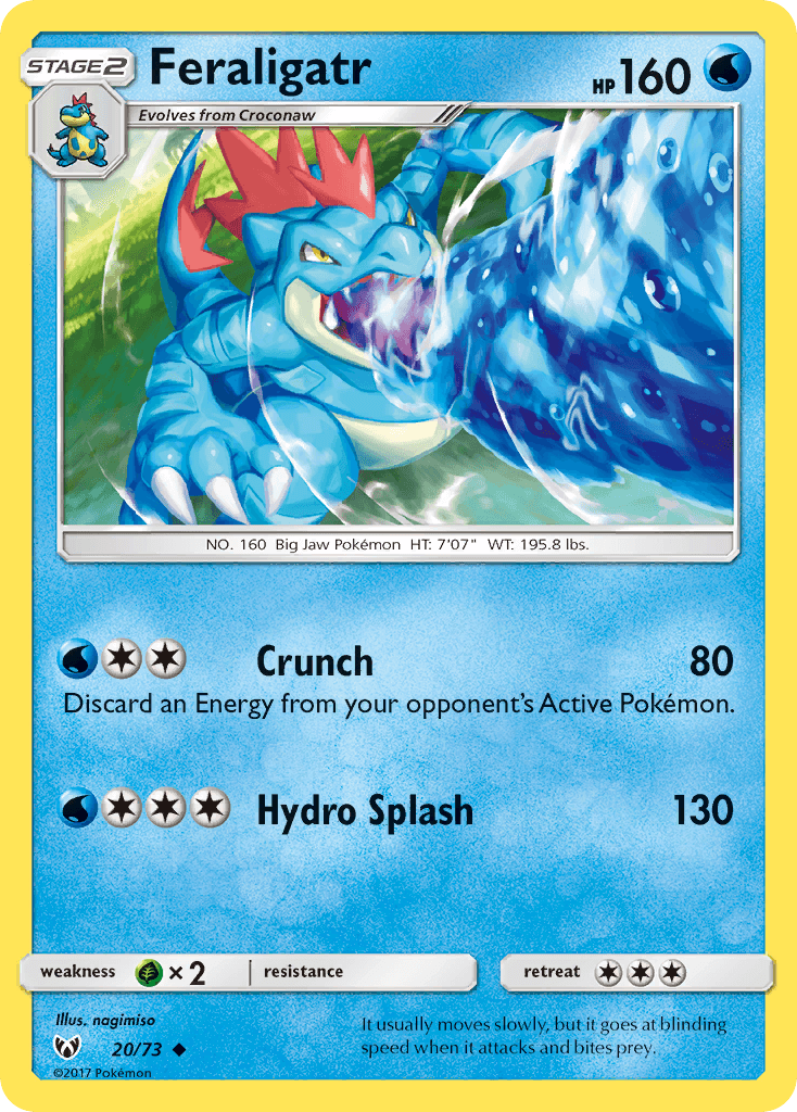Feraligatr Shining Legends