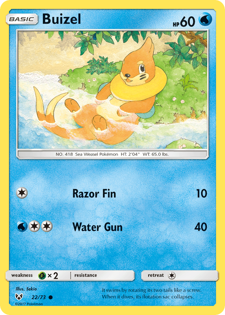 Buizel Shining Legends
