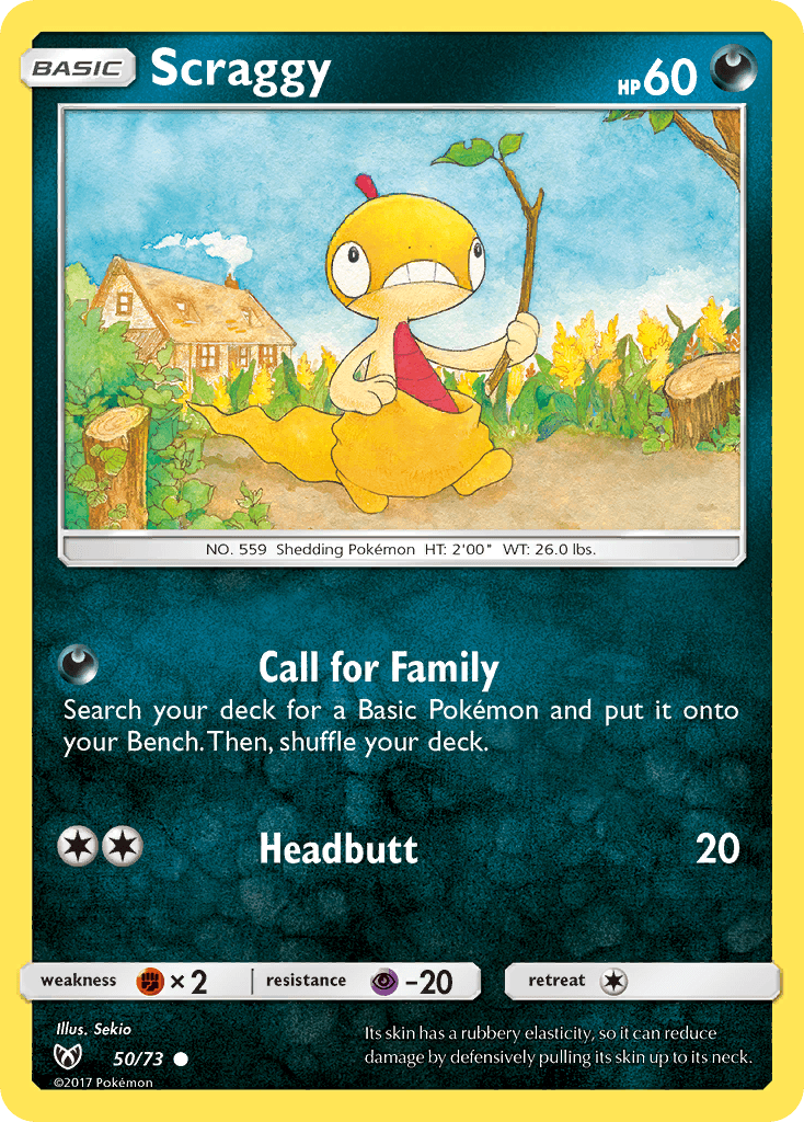 Scraggy Shining Legends