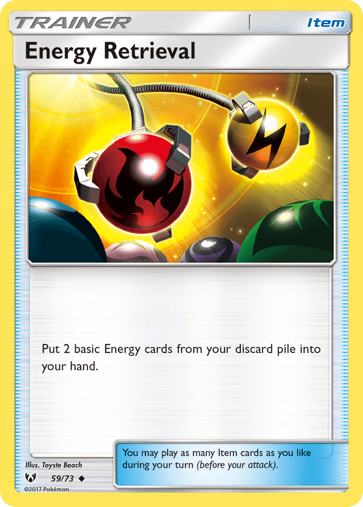 Energy Retrieval Shining Legends
