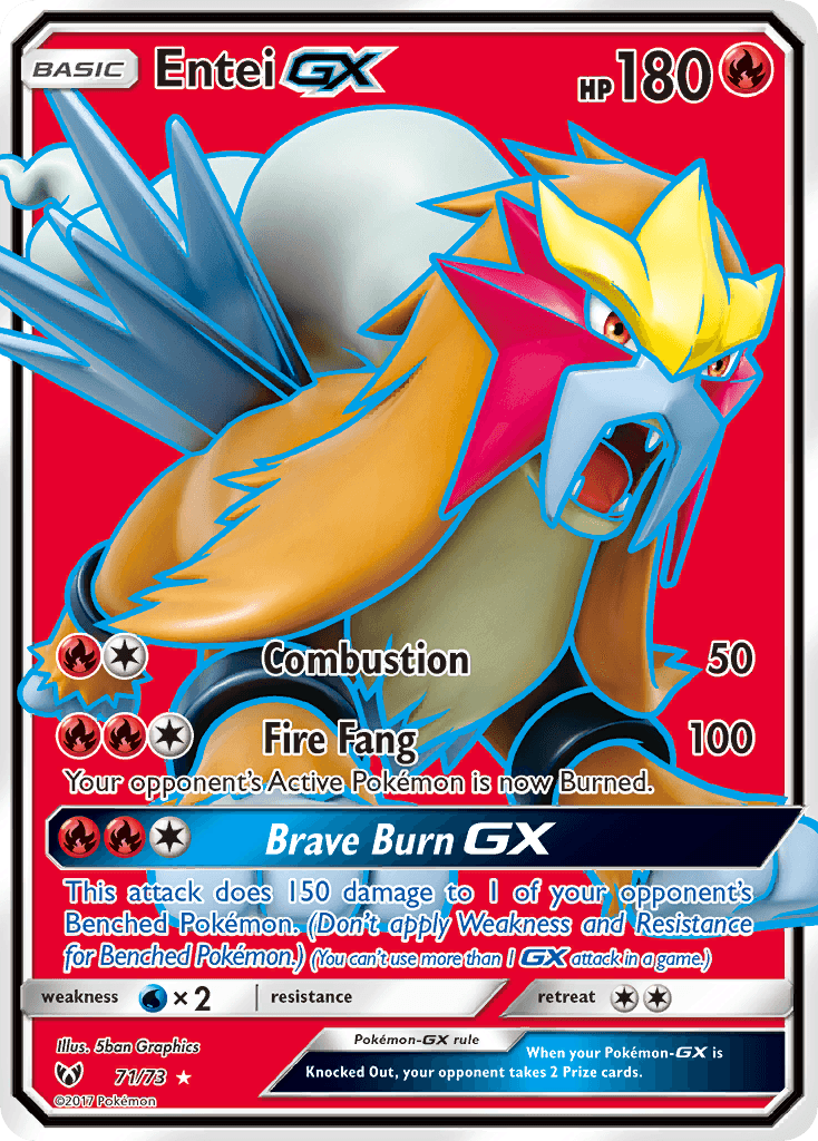 Entei-GX Shining Legends