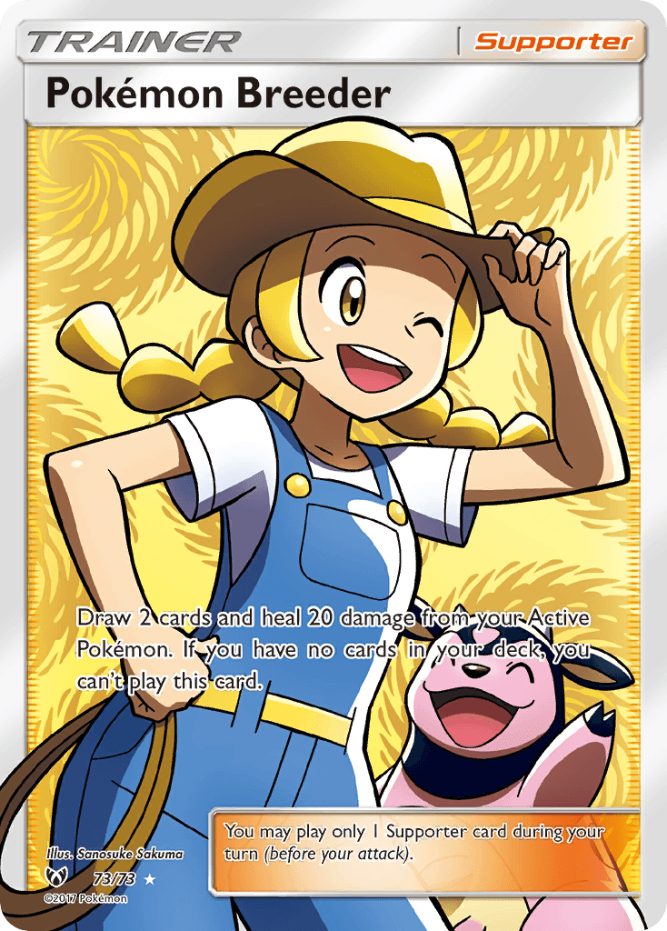Pokémon Breeder Shining Legends
