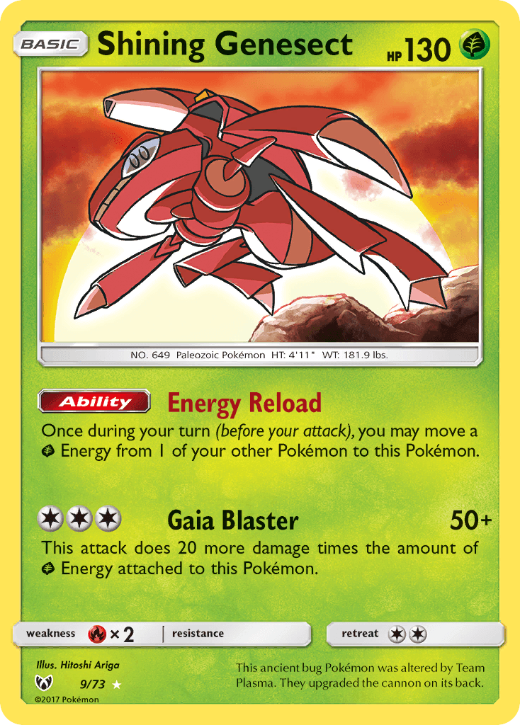 Shining Genesect Shining Legends