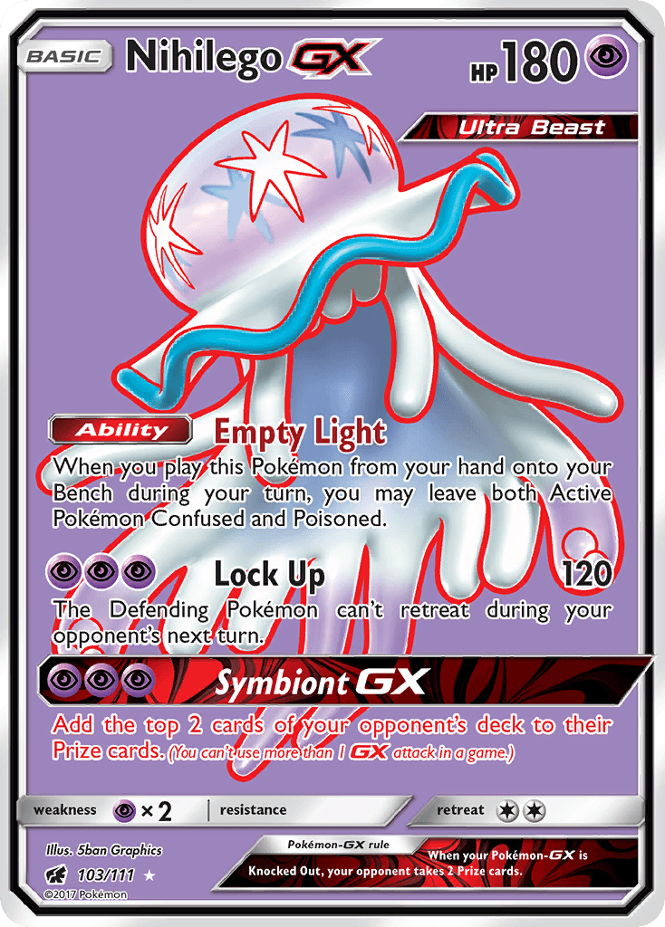 Nihilego-GX Crimson Invasion