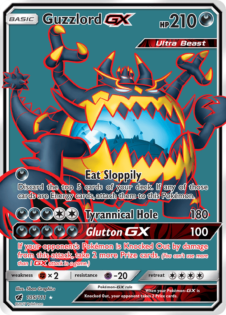 Guzzlord-GX Crimson Invasion