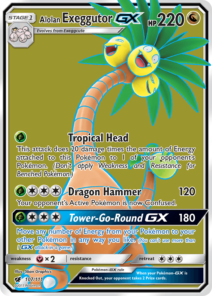 Alolan Exeggutor-GX Crimson Invasion
