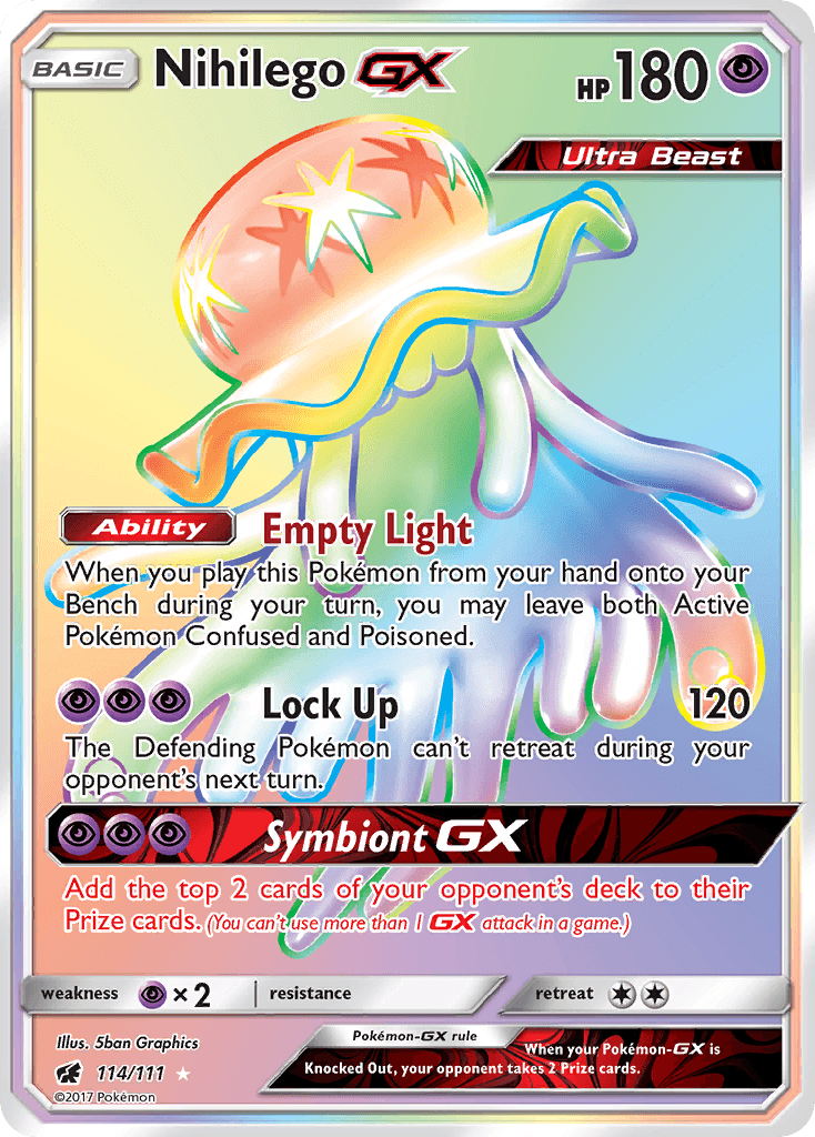 Nihilego-GX Crimson Invasion