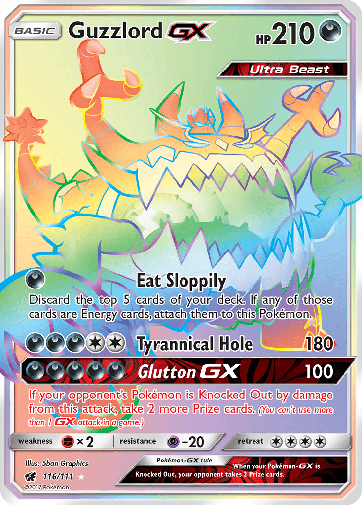 Guzzlord-GX Crimson Invasion