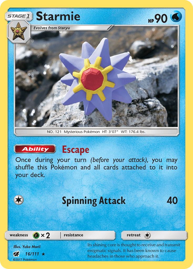 Starmie Crimson Invasion