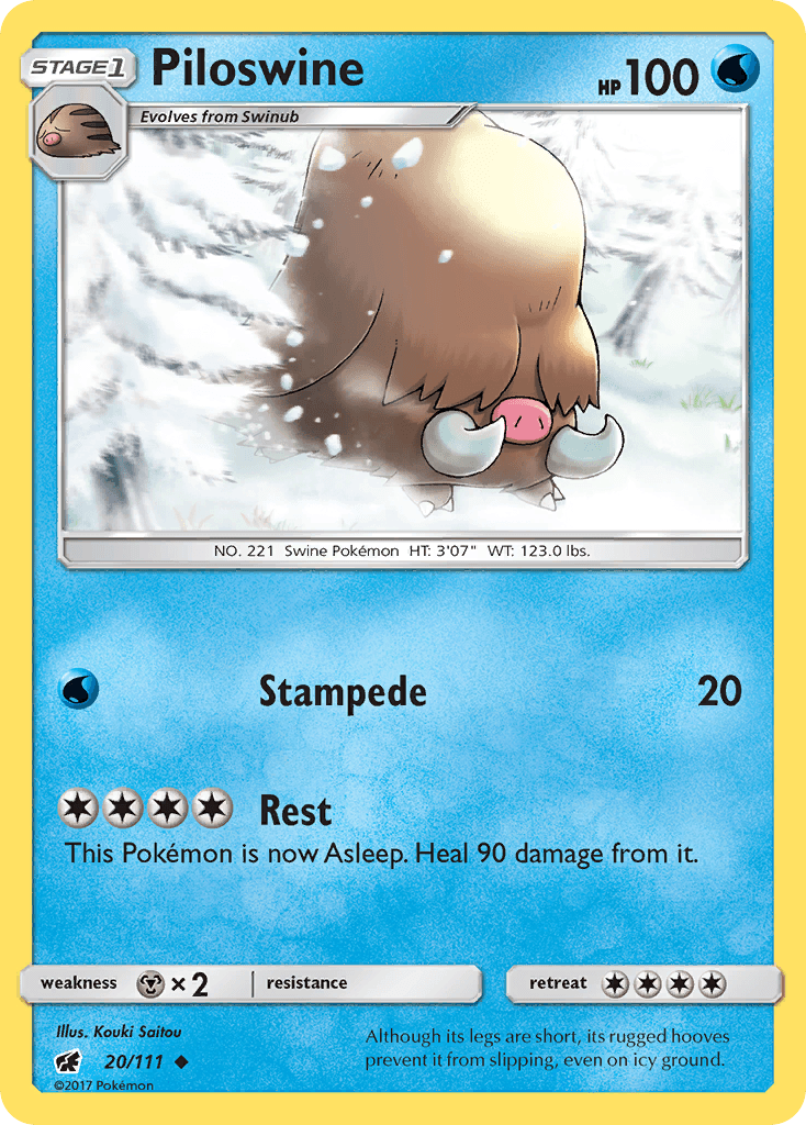Piloswine Crimson Invasion