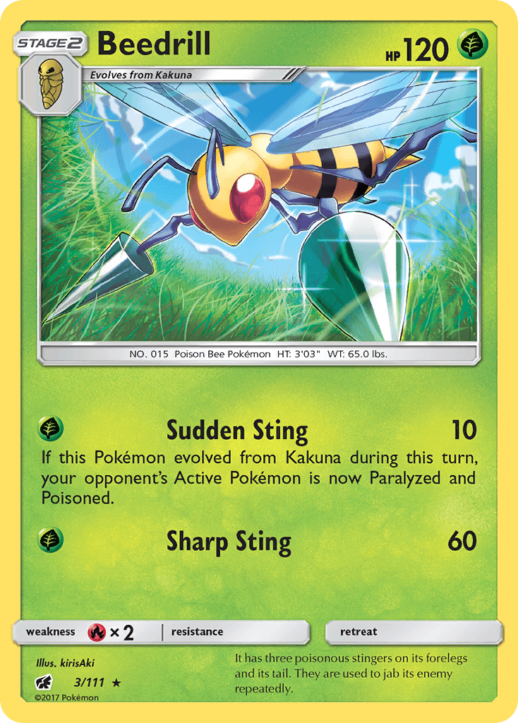 Beedrill Crimson Invasion