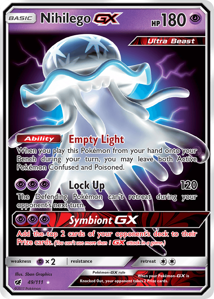 Nihilego-GX Crimson Invasion