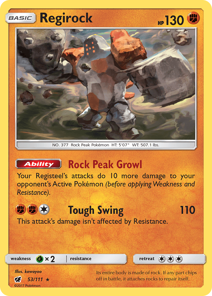 Regirock Crimson Invasion