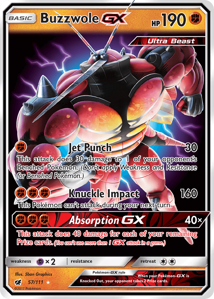 Buzzwole-GX Crimson Invasion