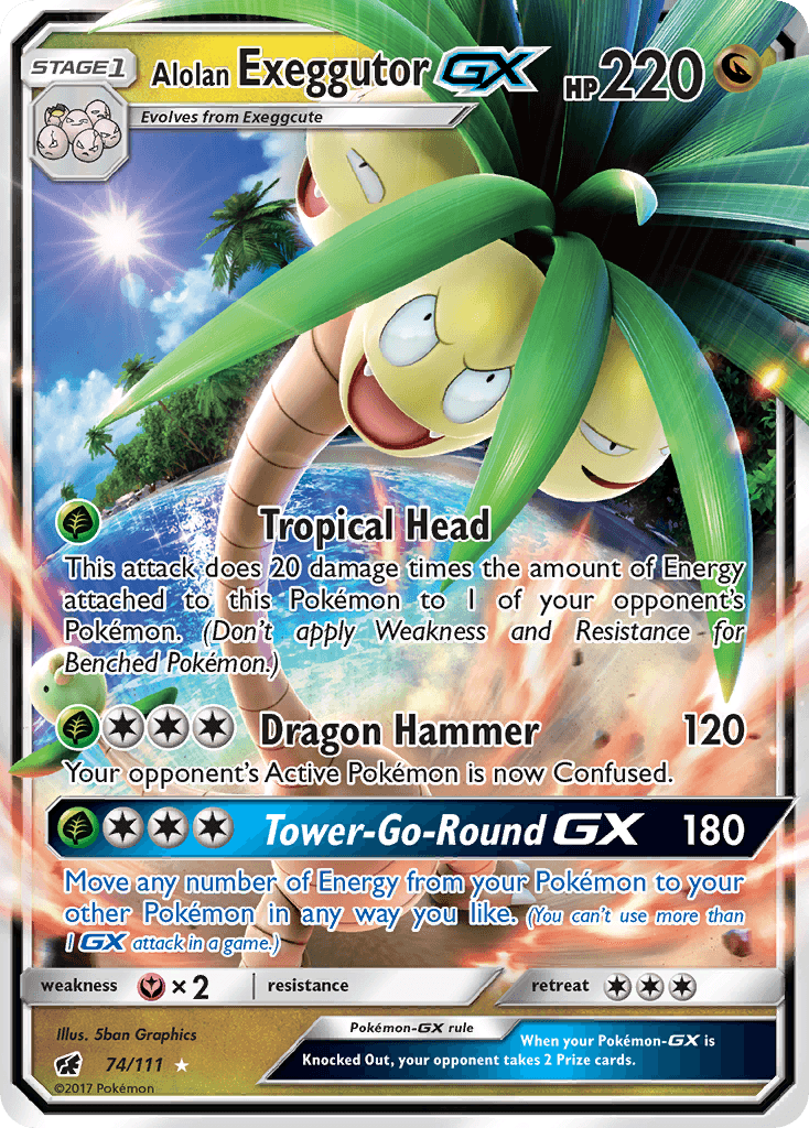 Alolan Exeggutor-GX Crimson Invasion