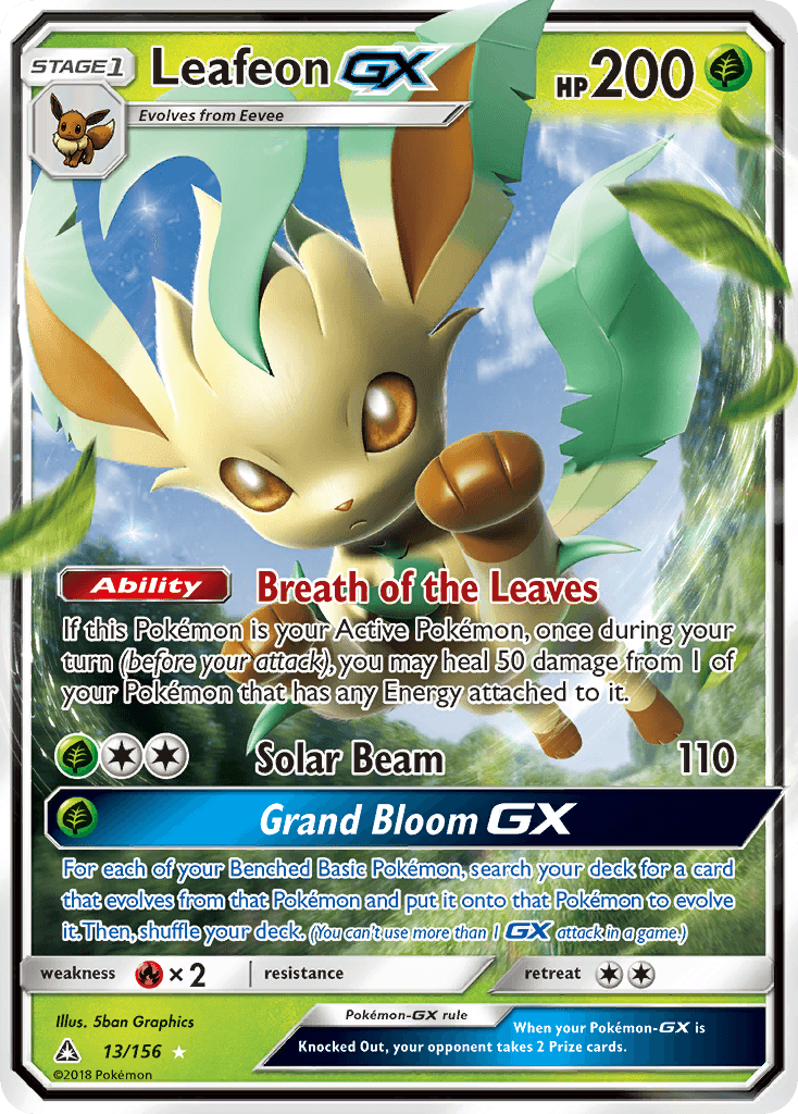Leafeon-GX Ultra Prism