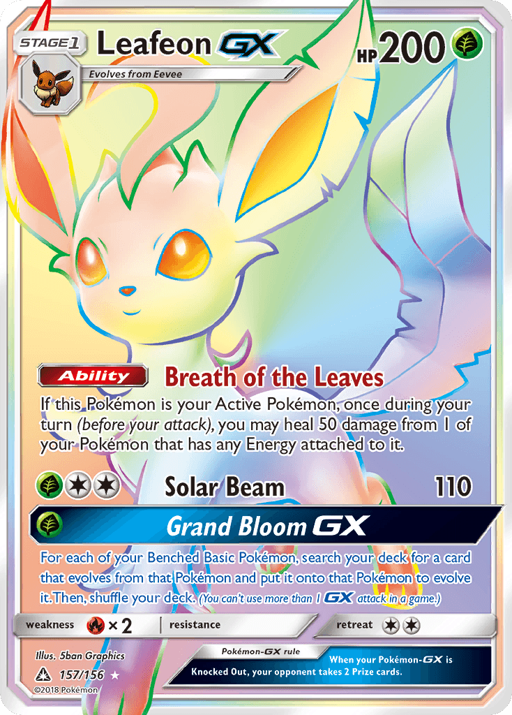 Leafeon-GX Ultra Prism
