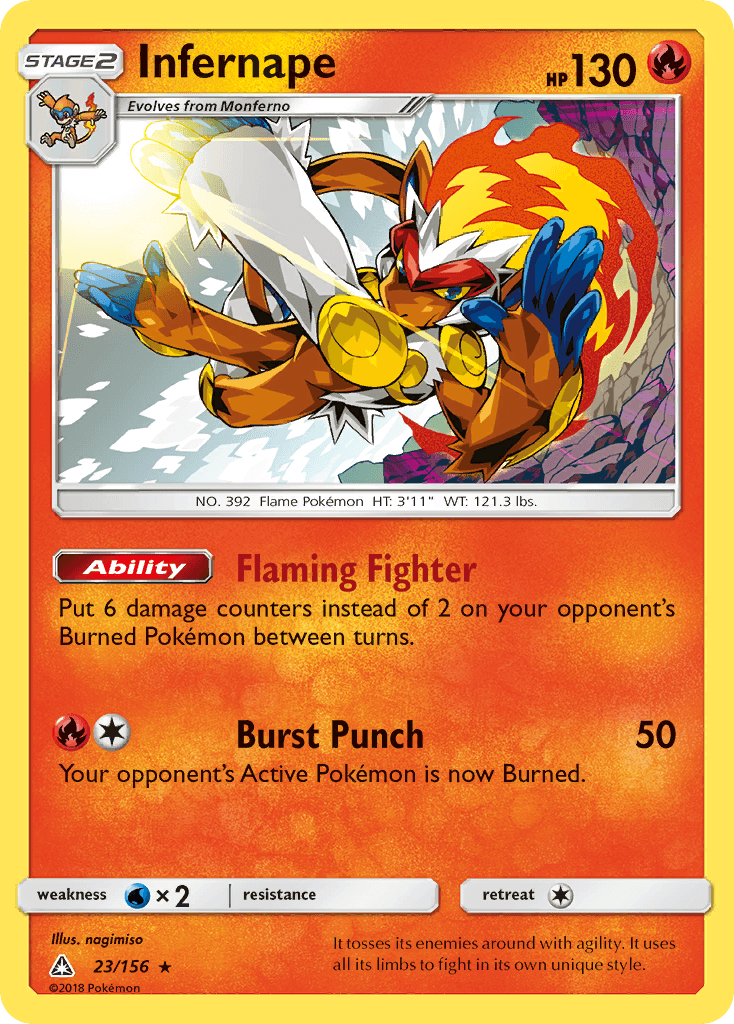 Infernape Ultra Prism