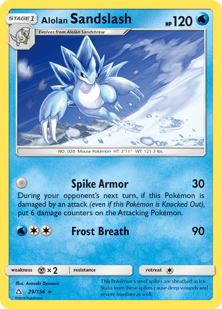 Alolan Sandslash Ultra Prism
