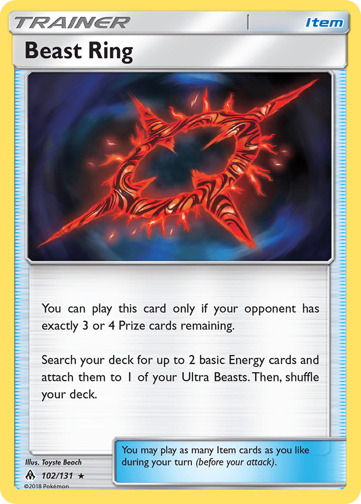 Beast Ring Forbidden Light