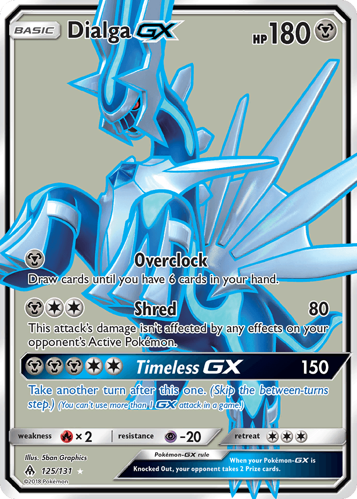Dialga-GX Forbidden Light