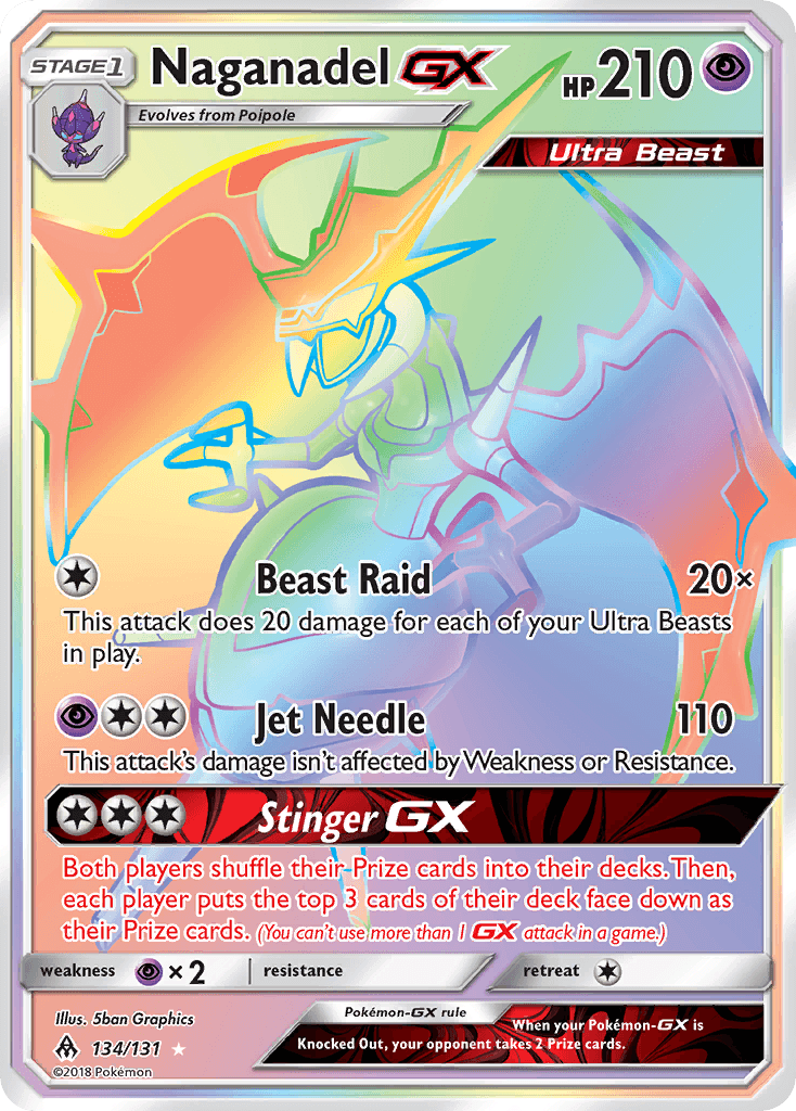 Naganadel-GX Forbidden Light