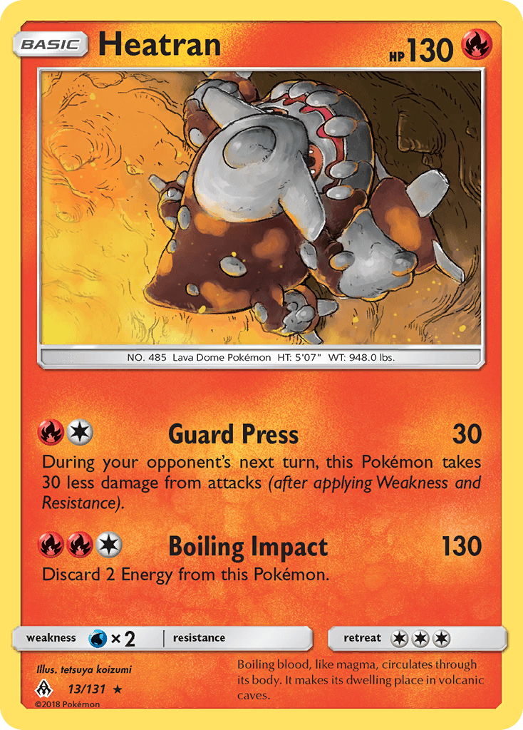 Heatran Forbidden Light