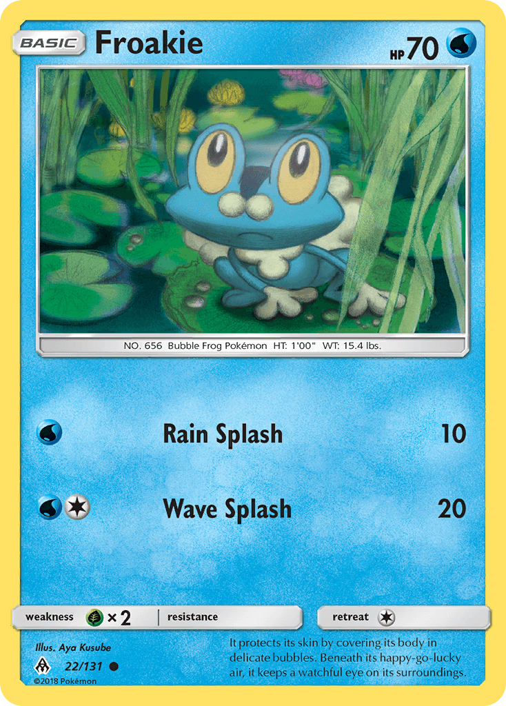 Froakie Forbidden Light